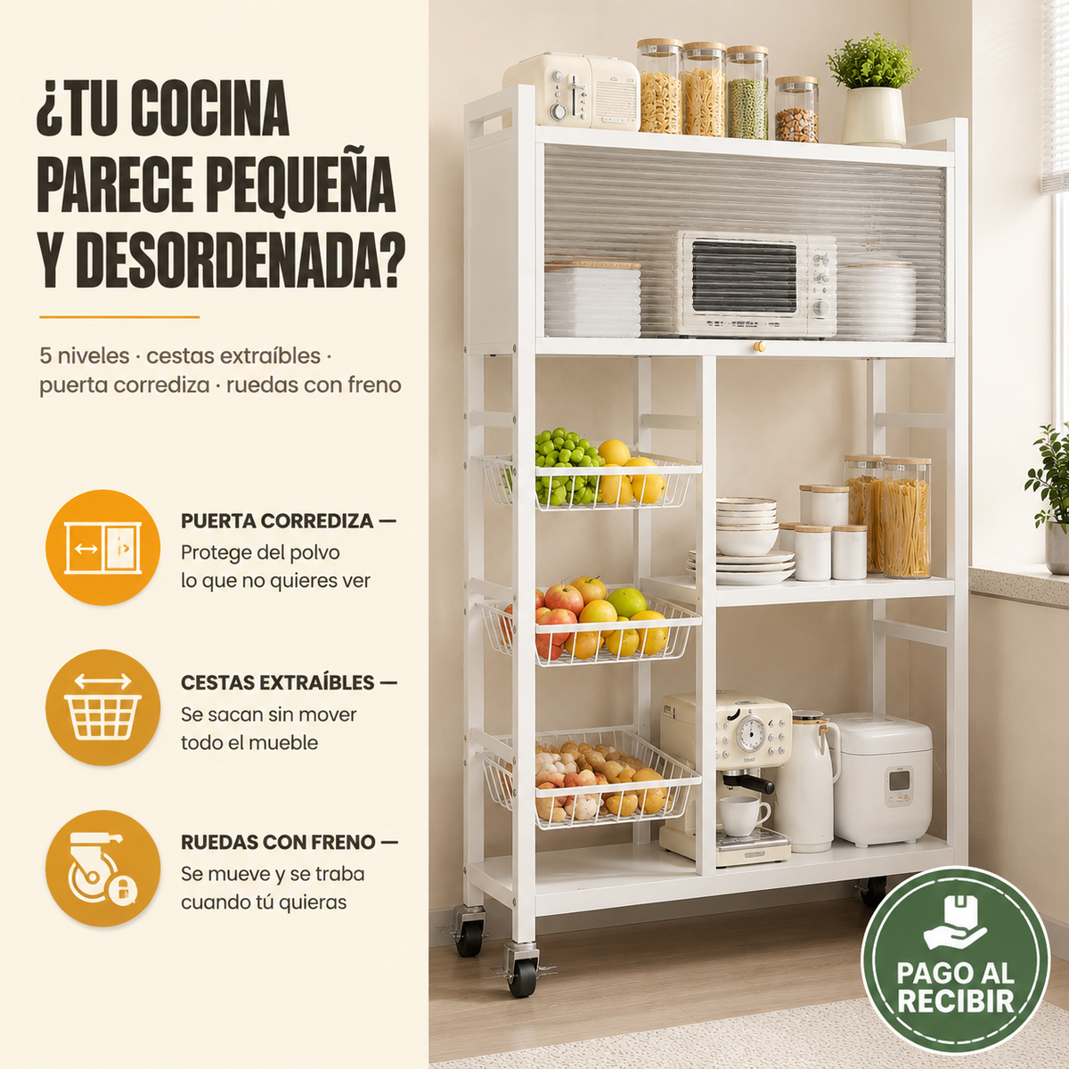 Estante Organizador De Cocina - 130481 — vista 1