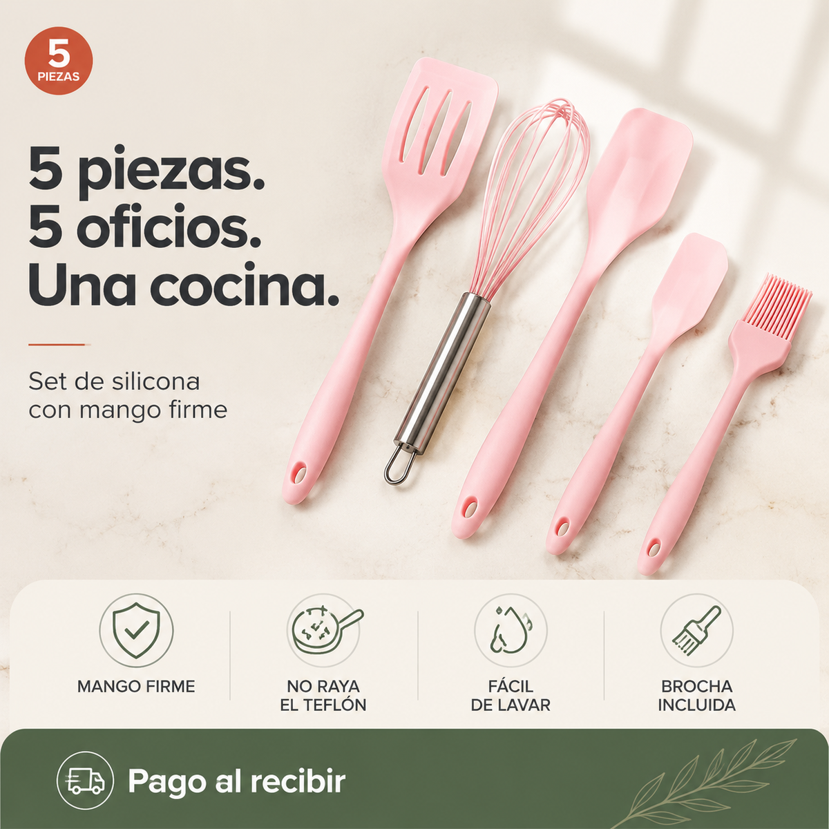 Set De Utensilios De 5 Piezas - 102910 — vista 1