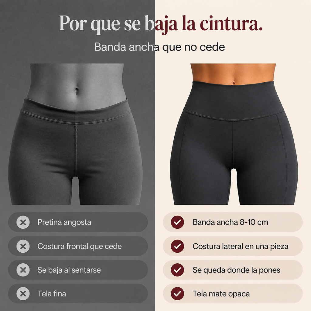 Pack 3 Leggins Acampanados - 136077 — vista 2