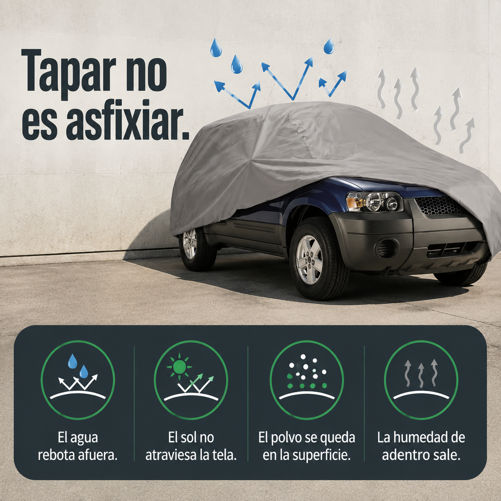 Cobertor Para Auto Autos Grandes — vista 4